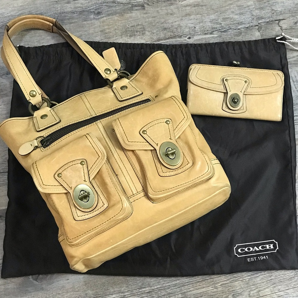 Coach Handbag and Wallet